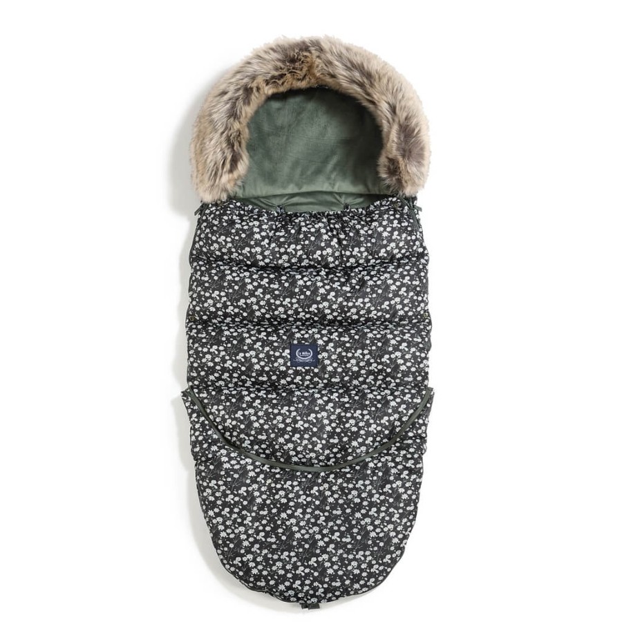 Zimowy śpiworek ASPEN WINTERPROOF COMBO - PRETTY BLACK, KHAKI / La Millou
