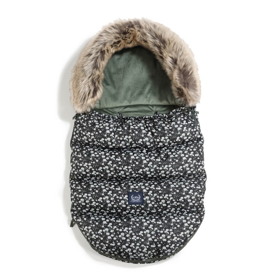 Zimowy śpiworek ASPEN WINTERPROOF COMBO - PRETTY BLACK, KHAKI / La Millou