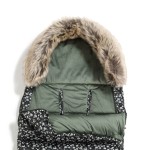 Zimowy śpiworek ASPEN WINTERPROOF COMBO - PRETTY BLACK, KHAKI / La Millou