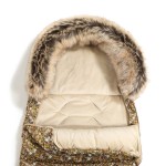 Zimowy śpiworek ASPEN WINTERPROOF COMBO - FLOWER STYLES, SAND / La Millou