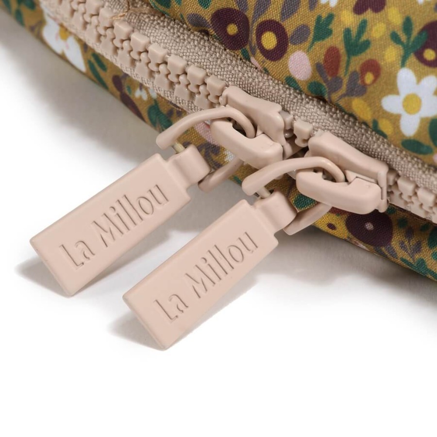 Zimowy śpiworek ASPEN WINTERPROOF COMBO - FLOWER STYLES, SAND / La Millou