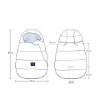 Zimowy śpiworek ASPEN WINTERPROOF BABY, Ginger / La Millou