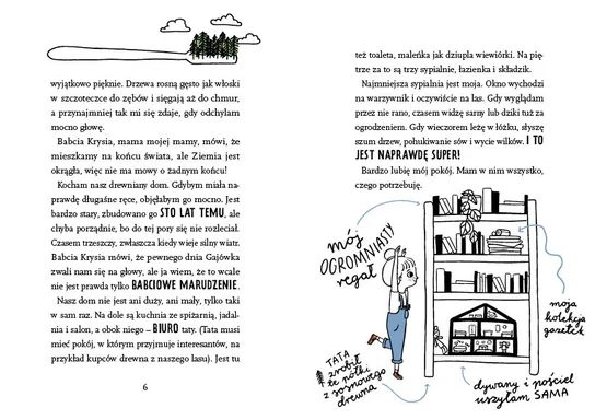 Chatka w sercu lasu. Gaja z Gajówki / Wydawnictwo Świetlik