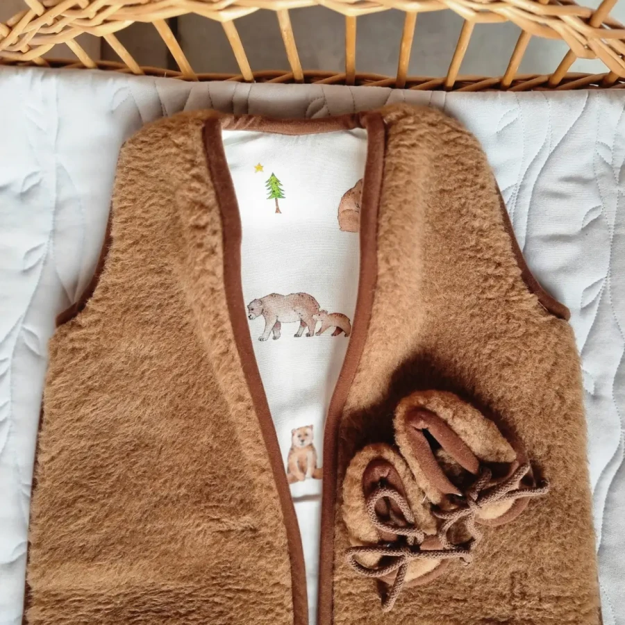 Śpiworek do spania MERINO Bears / Layette