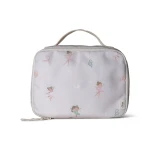Kwadratowy Lunch Bag, śniadaniówka - Ballerina / Citron