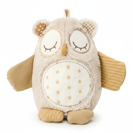 Szumiąca Sowa z czujnikiem dźwięku i pozytywką / Cloud b® Nighty Night Owl Smart Sensor™