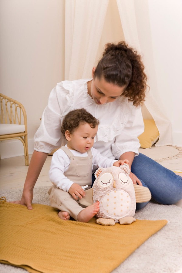 Szumiąca Sowa z czujnikiem dźwięku i pozytywką / Cloud b® Nighty Night Owl Smart Sensor™