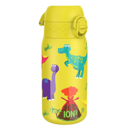 Stalowa butelka Double Wall - Dinosaurs, 320ml / ION8® I8TS320PYDINO