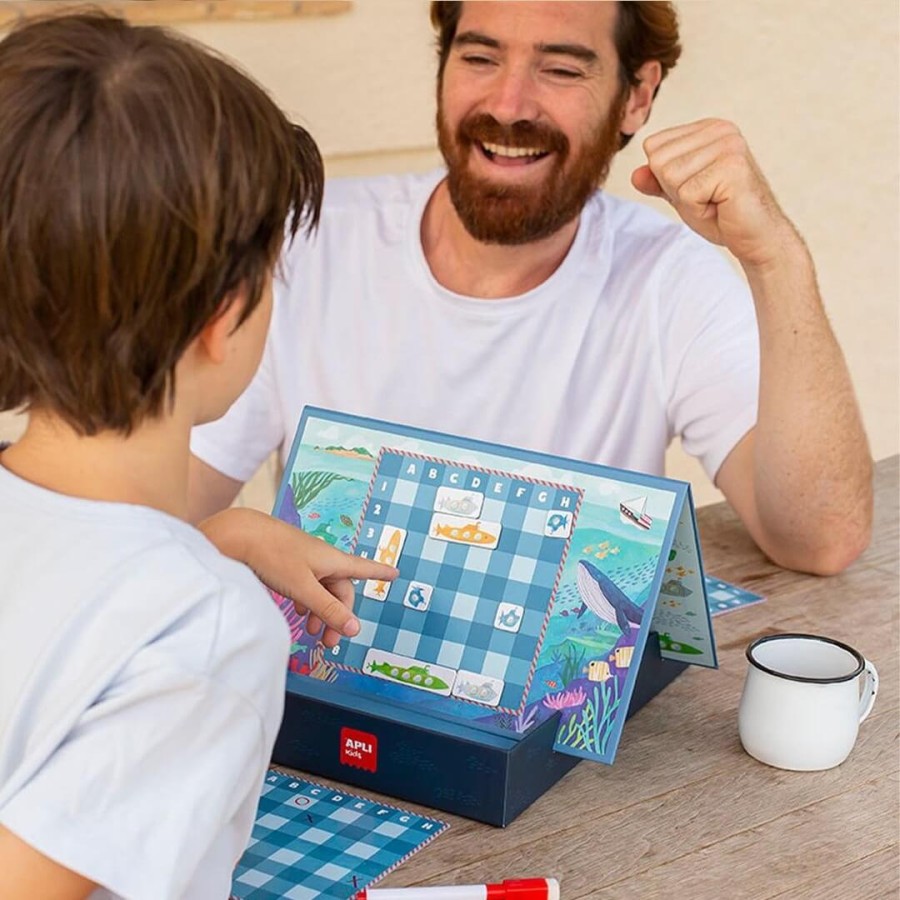 Gra magnetyczna - Statki / Apli Kids