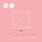 Gra logiczna - Tangram / Miquelrius
