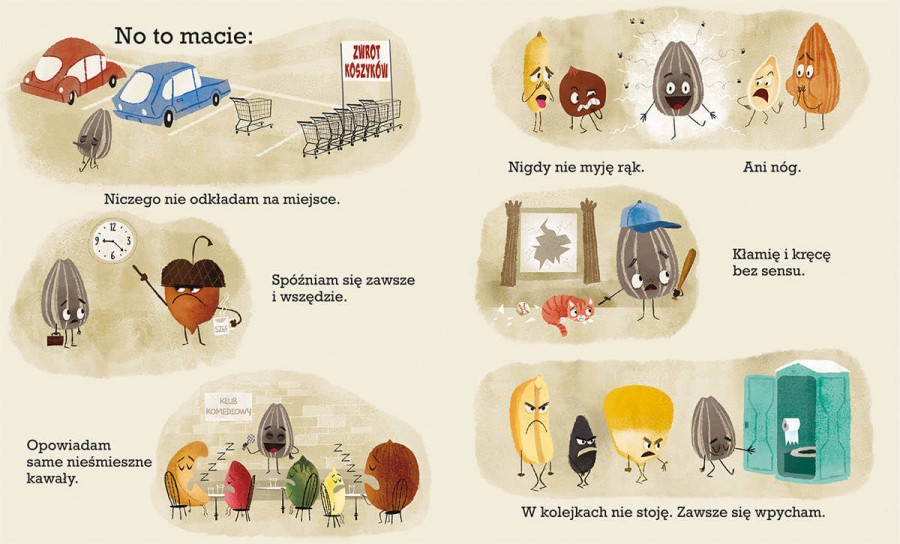 Niesforne Ziarenko. Smaczna Banda i emocje / HarperCollins