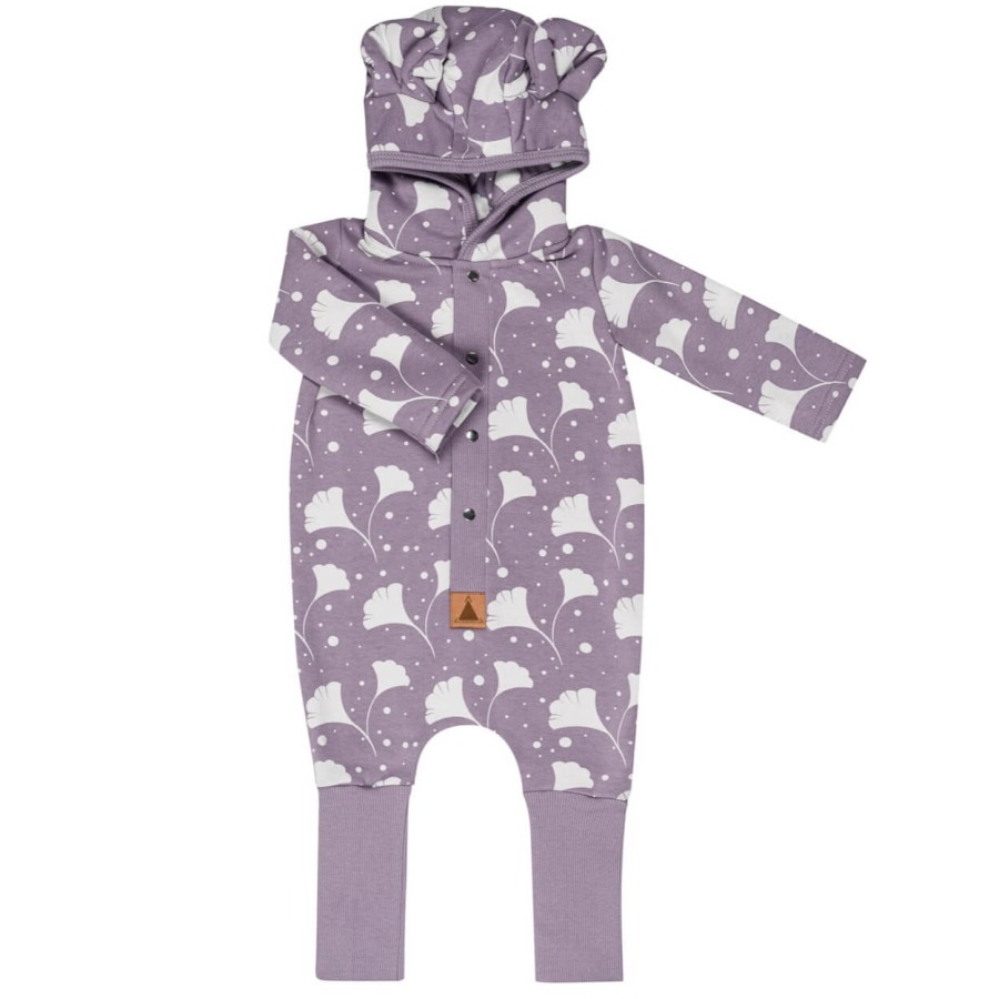 Uchaty kombinezon - Miłorząb na lawendowym / Zezuzulla ZZZ