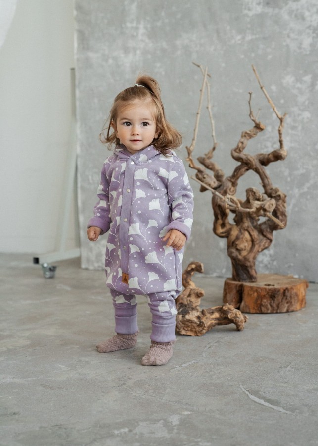 Uchaty kombinezon - Miłorząb na lawendowym / Zezuzulla ZZZ