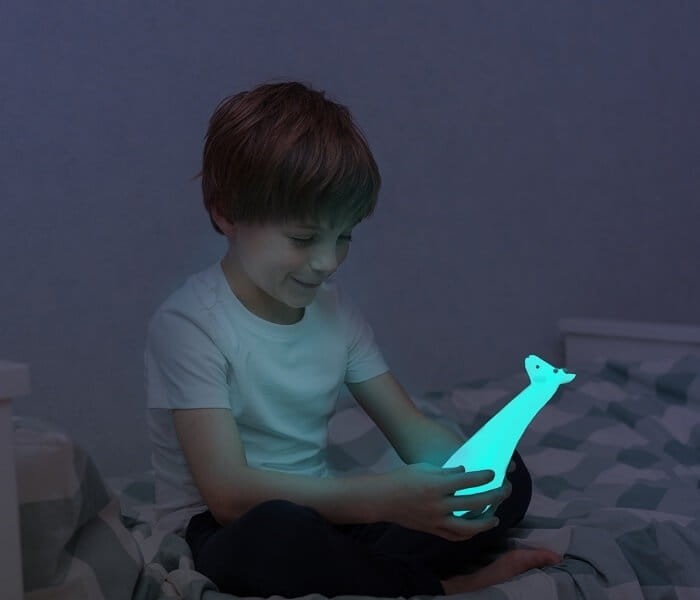 GINA Lampka z latarką Żyrafa Grey / Zazu