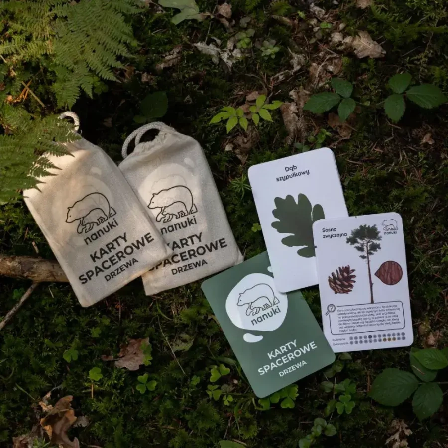 Karty spacerowe - drzewa / Nanuki