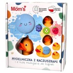 Mydelniczka z kaczuszkami i kulą musującą do kąpieli / Mom's Care