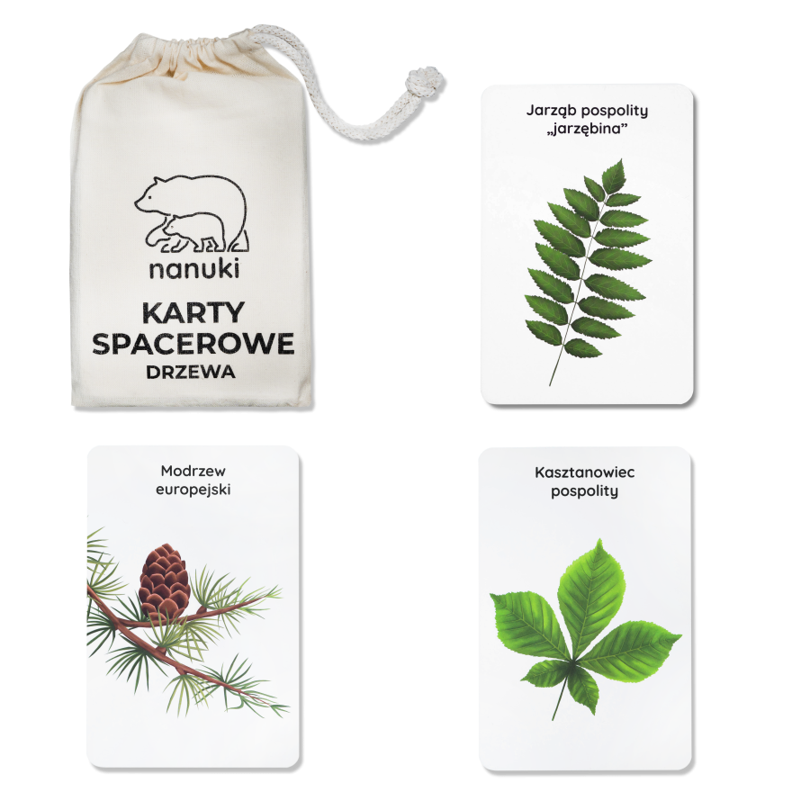 Karty spacerowe - drzewa / Nanuki