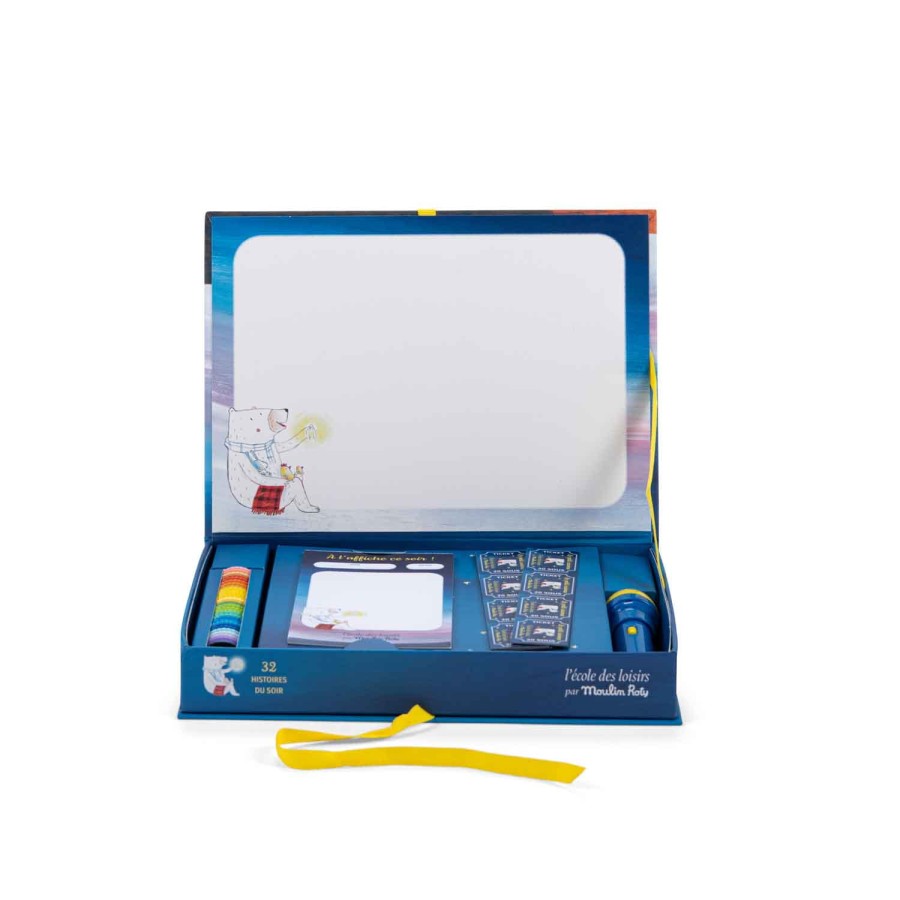 Zestaw kino z projektorem 32 historyjki / Moulin Roty
