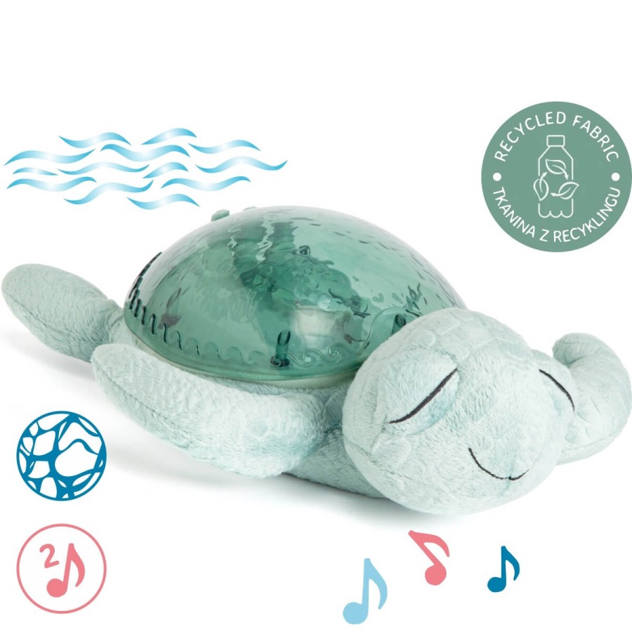 Lampka Tranquil Turtle Ocean - żółw zielony / Cloud b