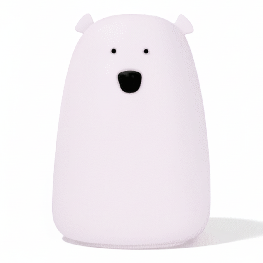 Duża lampka led MIŚ LAWENDOWY bezpieczna dla Twojego dziecka / Rabbit&friends