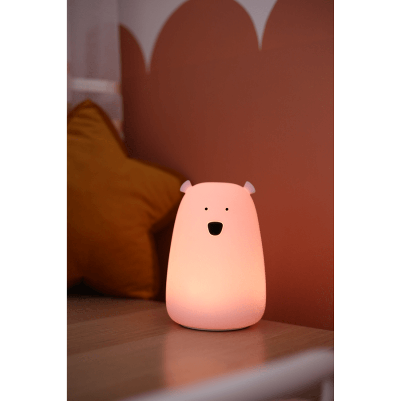 Duża lampka led MIŚ LAWENDOWY bezpieczna dla Twojego dziecka / Rabbit&friends