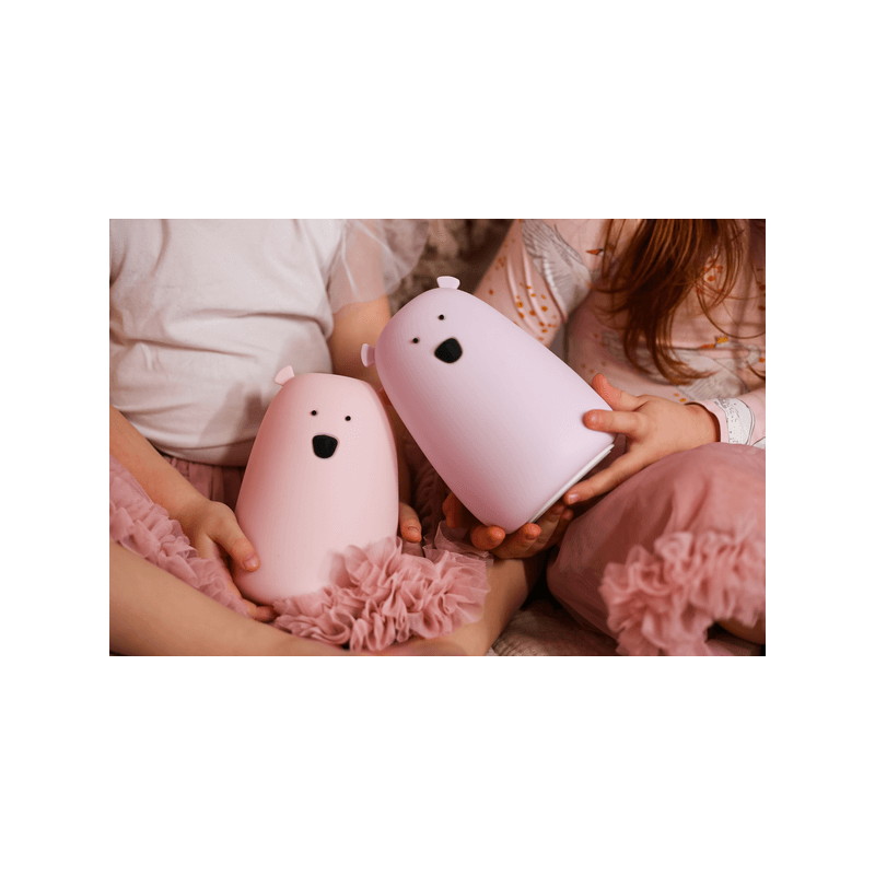 Duża lampka led MIŚ LAWENDOWY bezpieczna dla Twojego dziecka / Rabbit&friends