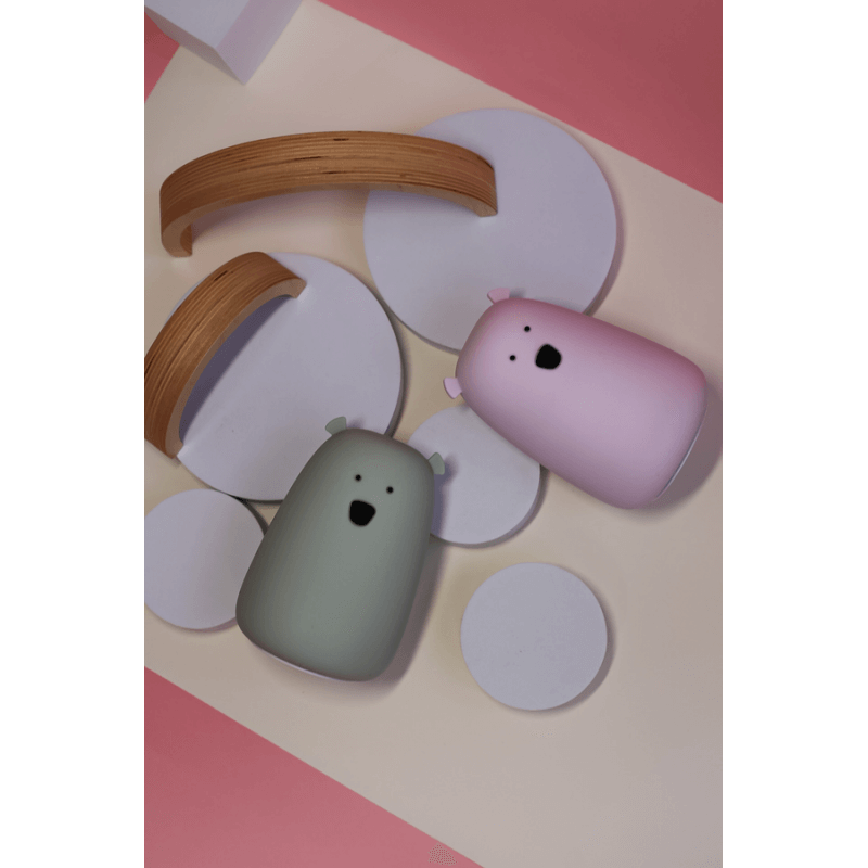 Duża lampka led MIŚ LAWENDOWY bezpieczna dla Twojego dziecka / Rabbit&friends