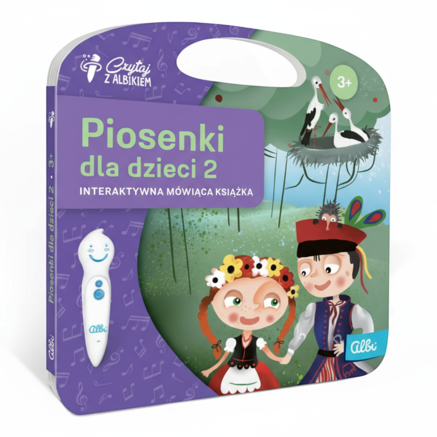 Miniksiążka Piosenki dla dzieci 2 / Czytaj z Albikiem