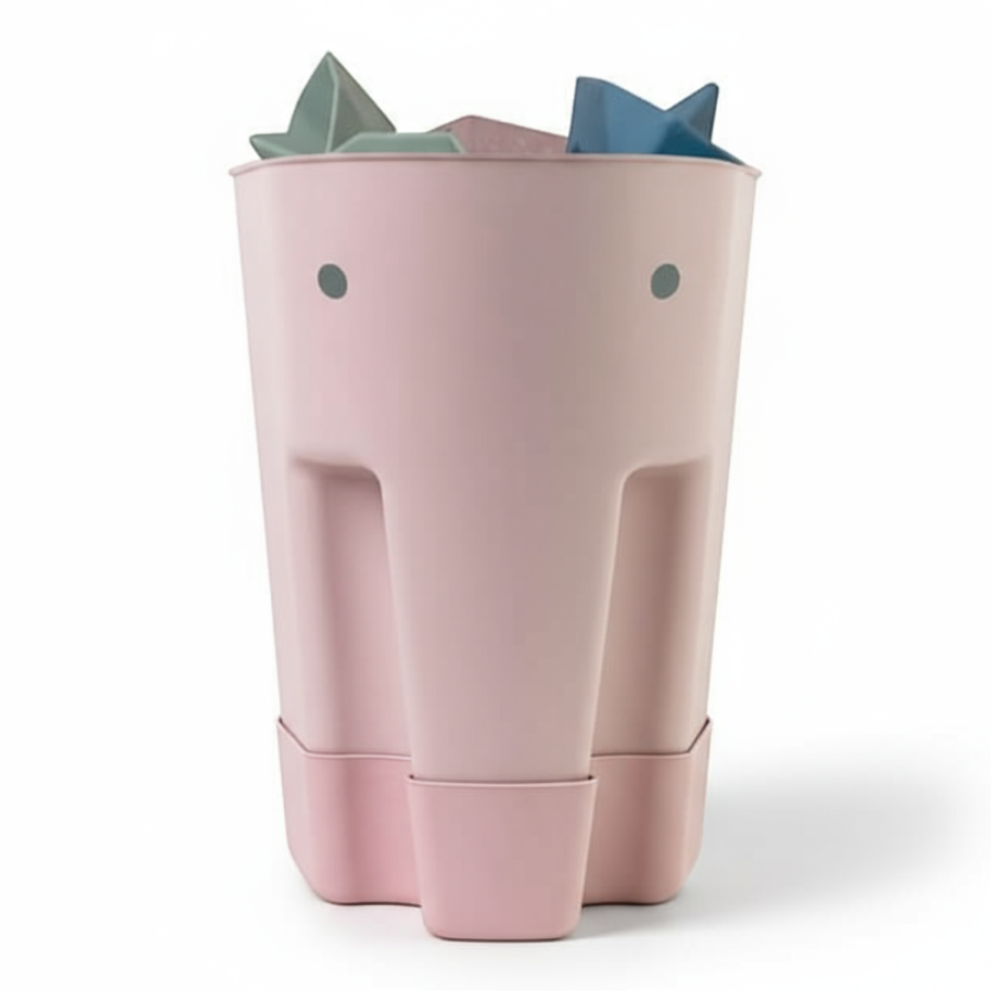 Wolnostojący Pojemnik na Zabawki do Kąpieli Ellie Blush / Shnuggle