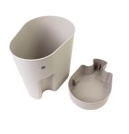 Wolnostojący Pojemnik na Zabawki do Kąpieli Ellie Taupe / Shnuggle