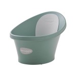 Wanienka z  odpływem i piankowym oparciem - Eucalyptus / Shnuggle Baby