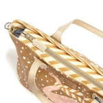 Torba dla mamy M - FEERIA PREMIUM - SNOWFLAKE SHEELA / La Millou