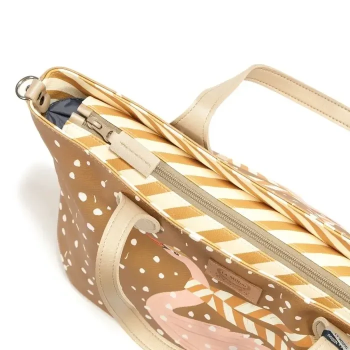 Torba dla mamy M - FEERIA PREMIUM - SNOWFLAKE SHEELA / La Millou