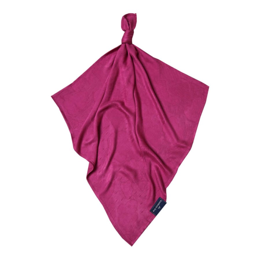 Pieluszka bambusowa Chmurki MAGENTA RÓŻNE ROZMIARY / bamboo-line