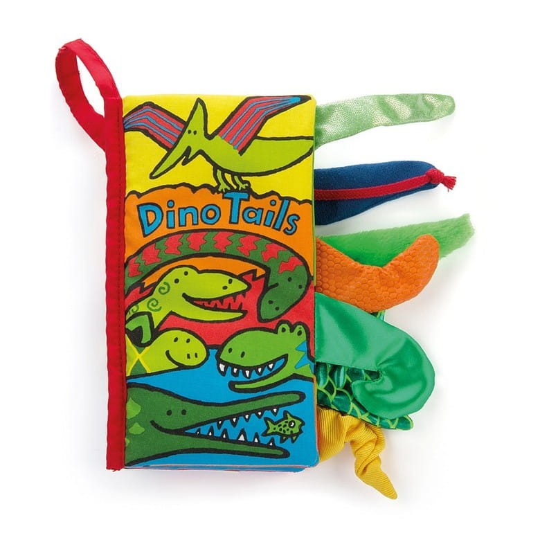 Książeczka Dino z ogonkami 21cm / Jellycat