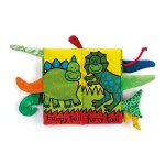 Książeczka Dino z ogonkami 21cm / Jellycat