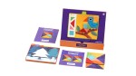 Tangram magnetyczny - gra edukacyjna Poznaję kształty / mierEdu