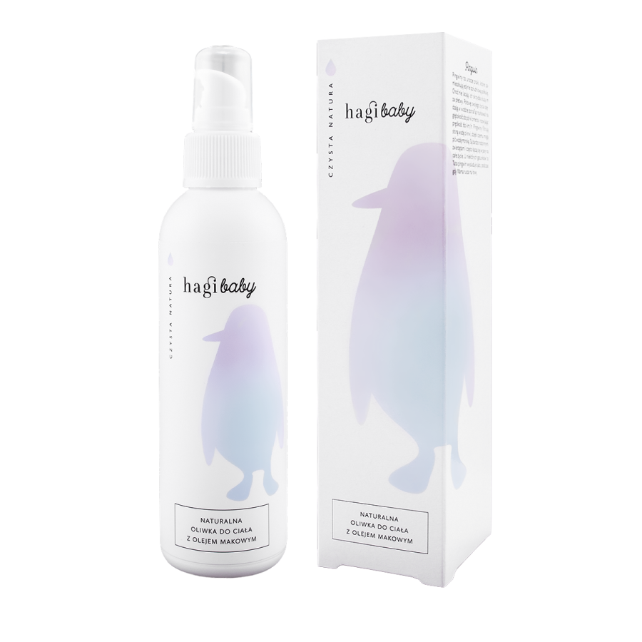 Naturalna oliwka do ciała z olejem makowym 150 ml / Hagi Cosmetics