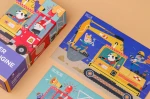 Puzzle progresywne - Odkrywaj pojazdy - Poziom 2 / mierEdu