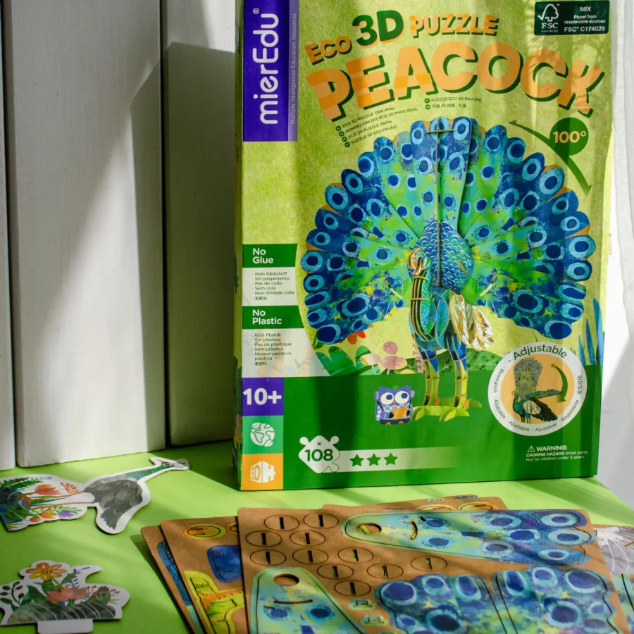 Puzzle 3D - Paw / mierEdu