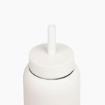 Silikonowa nasadka ze słomką do butelki Bink Mini - White / BINK