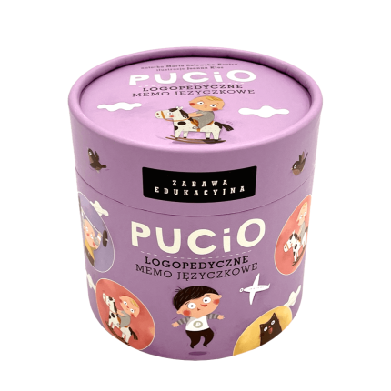 Pucio. Logopedyczne memo języczkowe / Wydawnictwo Nasza Księgarnia