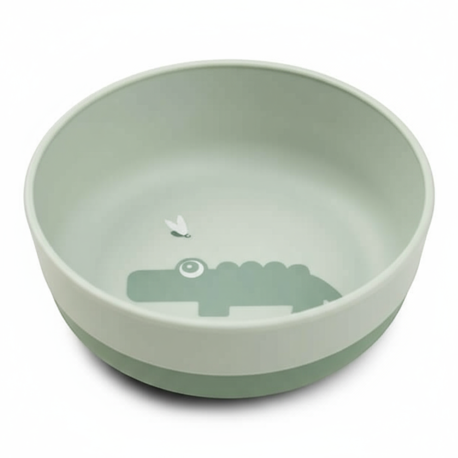 Miska dla sziecka Foodie Happy Clouds - Green / Done by Deer