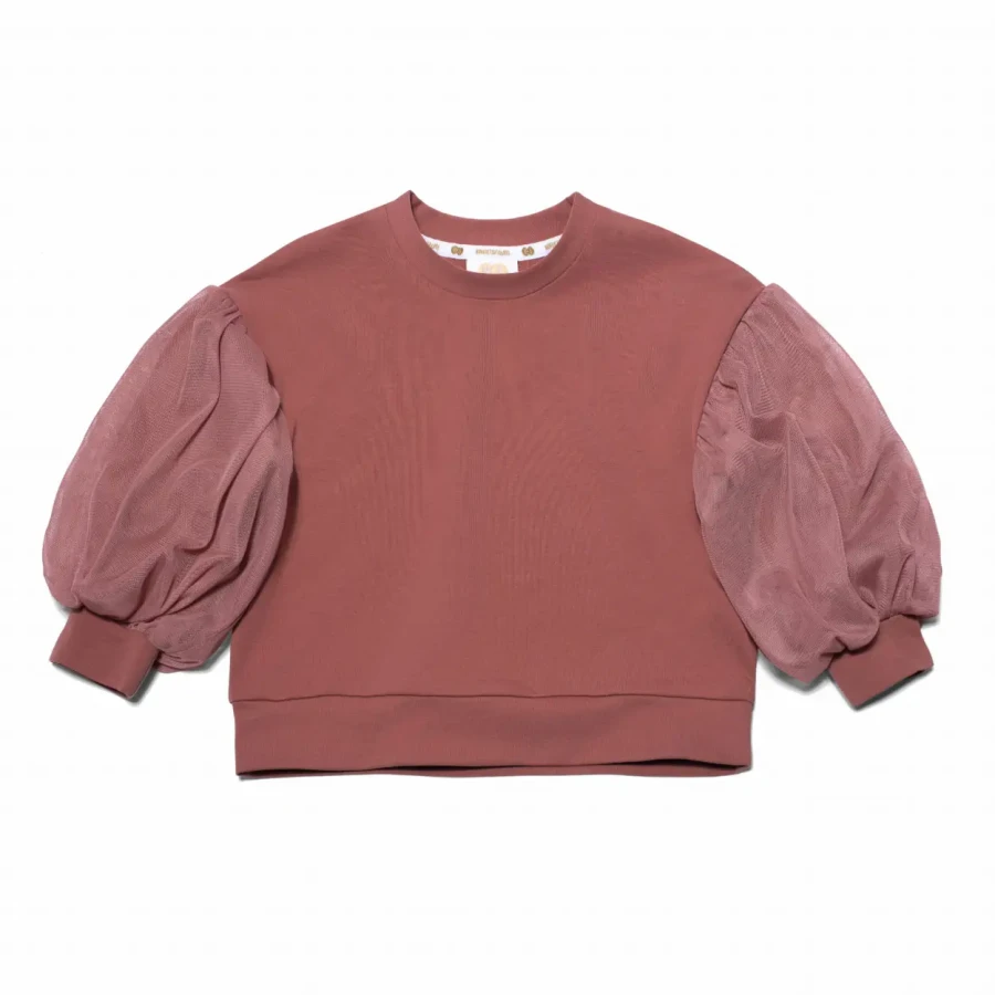 Bluza Puf - Pustynny Róż / Manufaktura Falbanek