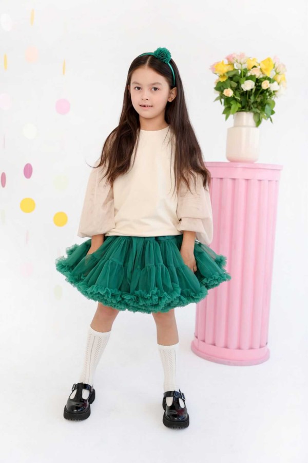 Bluza Puf - Beż / Manufaktura Falbanek