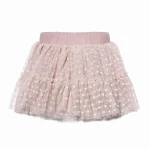 Spódnica serduszka - Beż / Manufaktura Falbanek