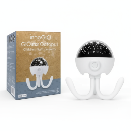 GIOstar Octopus - Projektor z pozytywką dla dzieci / innoGIO