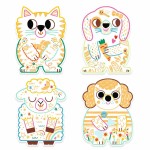 Magiczne kolorowanki - DOMOWE ZWIERZĄTKA / Djeco