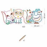 Magiczne kolorowanki - LEŚNE ZWIERZĄTKA / Djeco