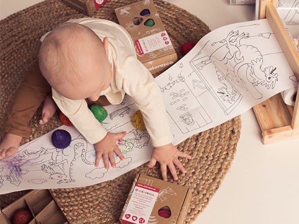 Kolorowanka w rolce Pojazdy 30m / Coloresca